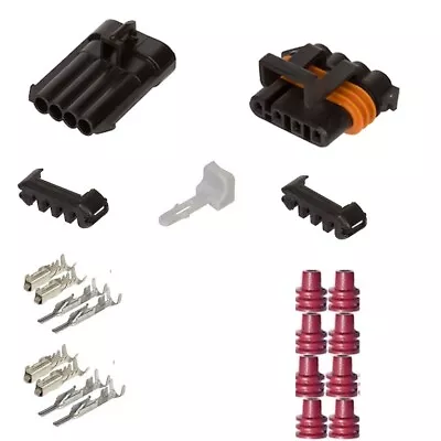 Metri-pack 150 Series 4 Pin Or Way Connector Set Or Kit 18-16 Ga.  • $9.95