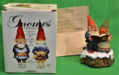 Box 1994 ENESCO Forest Gnoms ANKE & ARNE Music BOX 339555 Tune Winter Wonderland • $70.86