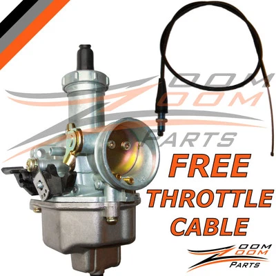 $32.95 • Buy Honda Xr 100 Carburetor Xr 100r Xr100r Xr100 1981-2003 Free Throttle Cable Tcl