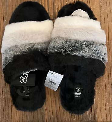 Lived In Lounge Puff Puff Slides - Black • $25