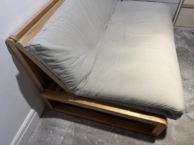 £300 • Buy Futon Company Double Sofa Bed Solid Oak Excellent Condition