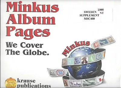 Minkus Sweden Supplement 2000 MSC400 FREE U.S. Shipping W/$50 Order • $5