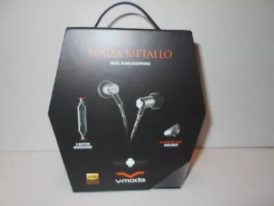 V-MODA Forza Metallo In-Ear Headphones  3-Button Remote & Microphone For Android • $31.95