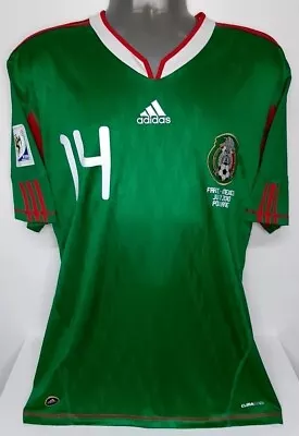 Adidas Mexico Wc2010 Chicharito S Original Soccer Football Jersey Shirt • $120