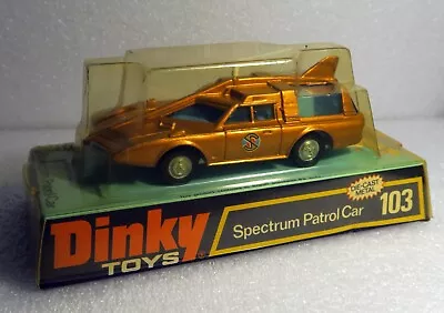 Dinky 103 Spectrum Patrol Car –model Unused • £325