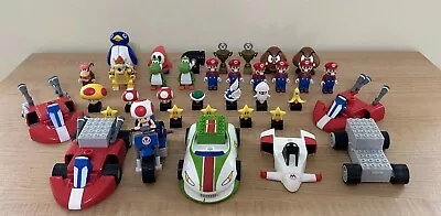 Knex Mario Kart Wii Cars And Figures - Mario Yoshi Bowser Toad And More • $59.99