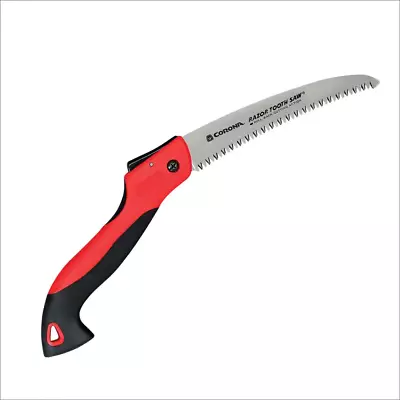 Razor Tooth 7 In. Folding Pruning Saw Comfort Grip Chrome Plated Steel Corona • $22.67