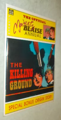 The Official Modesty Blaise Annual # 1 G/vg Pioneer Comics 1989 Killing Ground • $6.95