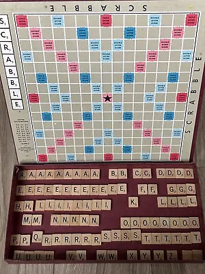 1976 Vintage Scrabble Game Replacement Pieces Wooden Letters-You Pick • $1