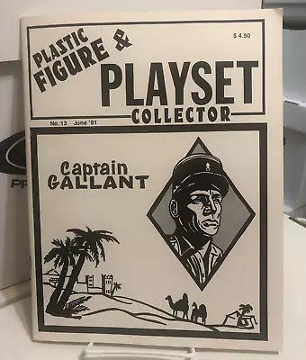 Plastic Figure & Playset Collector Magazine - #13 June 1991 - Captain Gallant • $16.56
