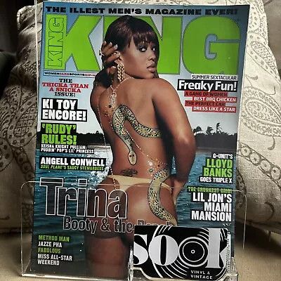 KING Magazine (May/June 2004) Trina “The Thicka Than A Snicka Issue” • $14.99