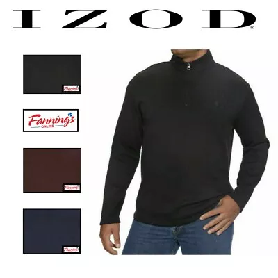 IZOD Men’s Quarter Half Zip Pullover Sweater - F33 • $20.05