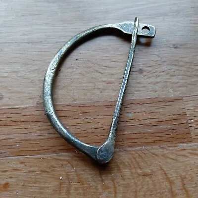 Vintage Brass Military Kit Bag Clip Lock D Lock  • £10