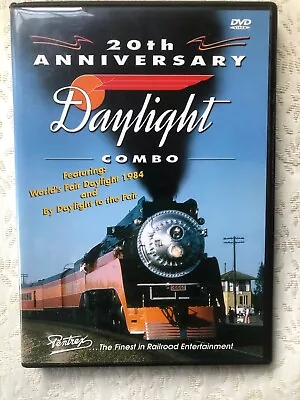 Pentrex 20th Anniversary Daylinght Combo Steam Locomotive DVD Train Video • $19.99
