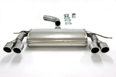 Jetex Quad 80mm Back Box Exhaust To Fit Volkswagen Golf Mk5 GTi/Edition 30 2004+ • $652.36