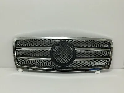 Front Grille Chrome Black 2 Fins For '1992-'1999 Benz W140 S-Class AMG Style • $188