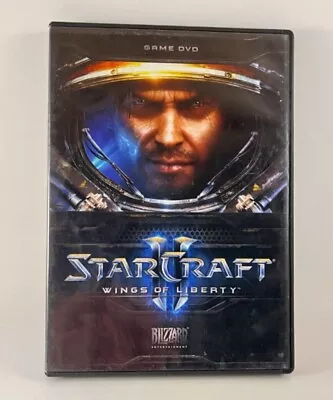 Star Craft II Wings Of Liberty 2010 Game DVD Preowned Authentication Key Space  • $9.99