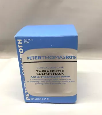 Peter Thomas Roth Therapeutic Sulfur Acne Treatment Mask - 5 Oz - EXP 10/24 • $37.99