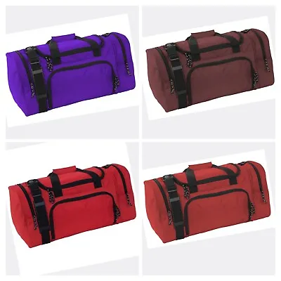 21 Inch Duffle Bag W Strap Travel Sports Gym Work School Carry On Luggage • $15.89
