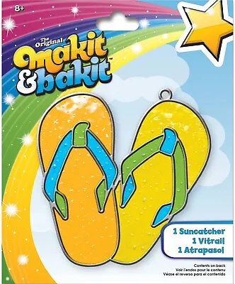 Makit & Bakit Suncatcher Kit-Flip Flops • $7.99