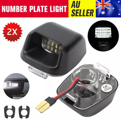 2PCS LED License Number Plate Lights For Nissan Navara D40 Rear Bumper Lamps • $16.45