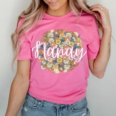Nanay Shirt For Mother's Day Gifts For Filipino Mom Shirts From Kids • $24.99