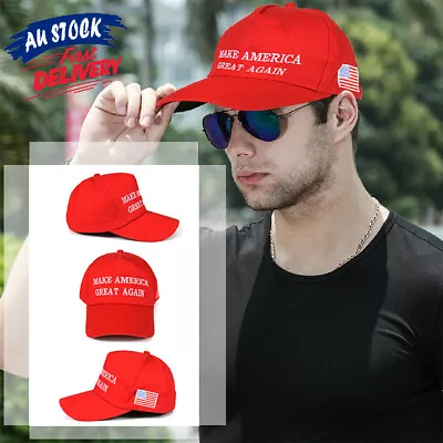 $9.99 • Buy MAKE AMERICA GREAT AGAIN Republican Cap Hat Election Embroidered US Donald Trump