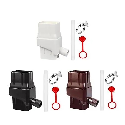 Rainwater Collection System For Downspouts Rain Collector Rain Barrel Diverter • £15.01