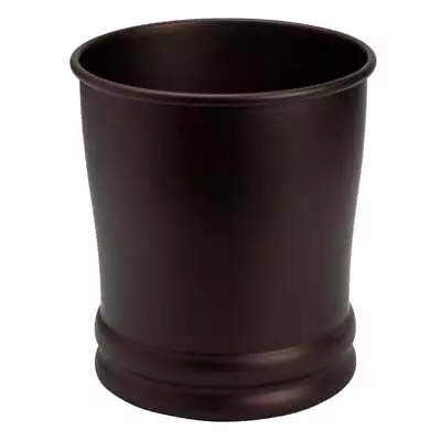 IDesign Olivia Steel Wastebasket Trash Can Bronze Durable Steel Free Shipping • $17.96