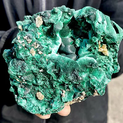 1.53LB Natural Green Malachite Crystal Gemstone Rough Mineral Specimen • $32.55