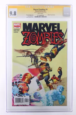 Marvel Zombies #4 - Marvel Comics 2006 CGC 9.8 SIGNED BY ARTHUR SUYDAM  • $99