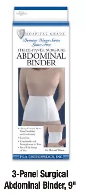 Abdominal Binder 3-Panel Large 9  (3 Pack) • $91.25