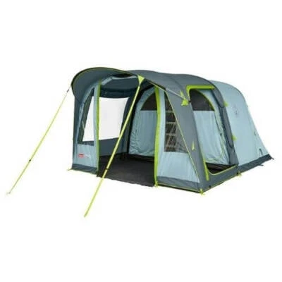 £800 • Buy *NEW* Coleman® Meadowood 4 Air Tent - 4 Person Inflatable Tent BlackOut Bedroom