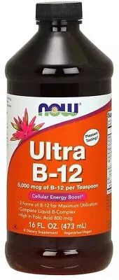 Now Foods Ultra B-12 16 Oz Liquid • $30.11