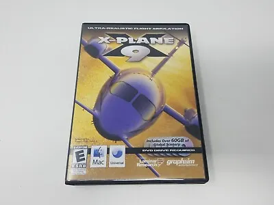 $13.99 • Buy X-Plane 9 (Mac, 2008) Flight Simulator Complete 6 Disc Set NO Manual 