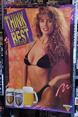 MILWAUKEE'S BEST **THINK OF THE BEST**  90's POSTER • $14