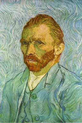 Artist Vincent Van Gogh Fine Art Poster Print Of Painting Self Portrait • $17.99