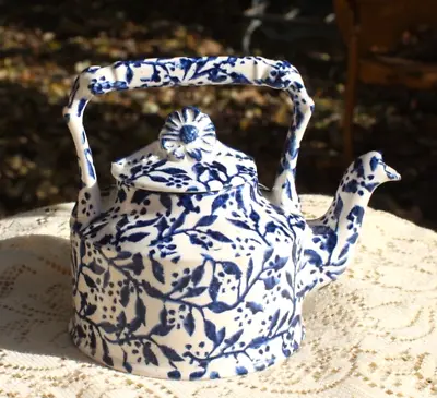 Price Kensington Potteries Victoriana Lidded Teapot - England - Hand Painted • £24.08