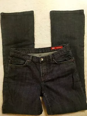 X2 Denim Laboratory Women's Boot Cut Denim Jeans W31 Dark Wash Size 8 Long • $19.99