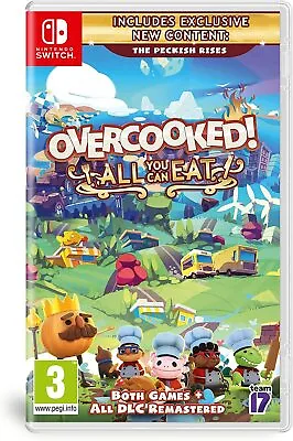 Overcooked All You Can Eat Nintendo Switch Brand New Sealed • $64