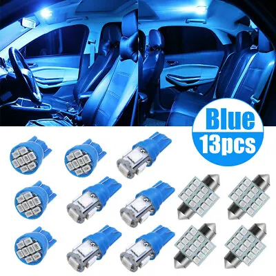 13x Car Interior LED Lights For Dome License Plate Lamp DC 12V Car Accessories • $7.99