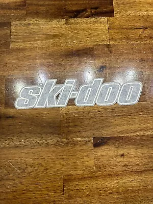 Ski-doo Replacement ATV Snowmobile Jet Ski Sticker Decal Black White NOS Vintage • $9.99