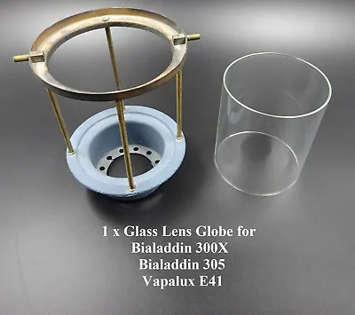 Bialaddin 300X 305 Vapalux E41 Glass Lens Globe FREE Shipping Worldwide • $37.50