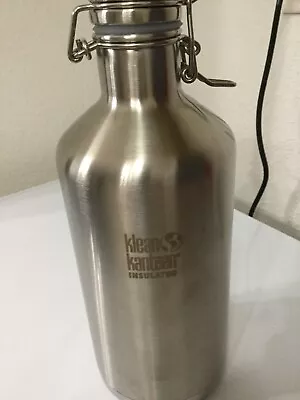 Klean Kanteen Growler 64 Fl. Oz Decant Drink Stays Cold Large Flask Bottle • $48