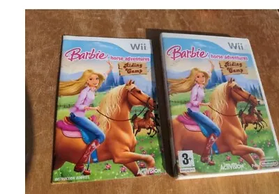 Barbie Horse Adventure Riding Camp Nintendo Wii Complete With Manual  • £14