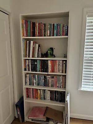 Ikea BILLY Bookcase White Stroage Shelving Unit Bookcase 6 Shelving Unit Rack • $10.50