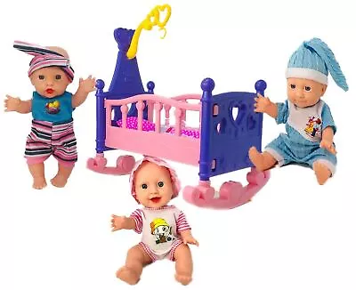 Newborn Baby Dolls Accessory With Sound Indoor Play Perfect Gift For Kids • £6.99