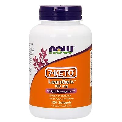 NOW Foods 7-KETO LeanGels 100 Mg 120 Softgels • $55.99