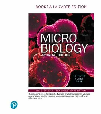 Microbiology: An Introduction Books A La Carte Edition Bair III WarnerWeber • $45.75