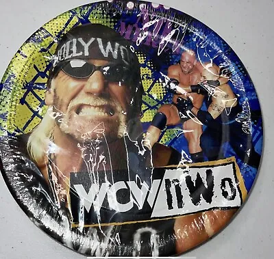 £24.57 • Buy Vintage 1999 Wrestling WCW NWO 6-3/4  Party Plates 8 Total
